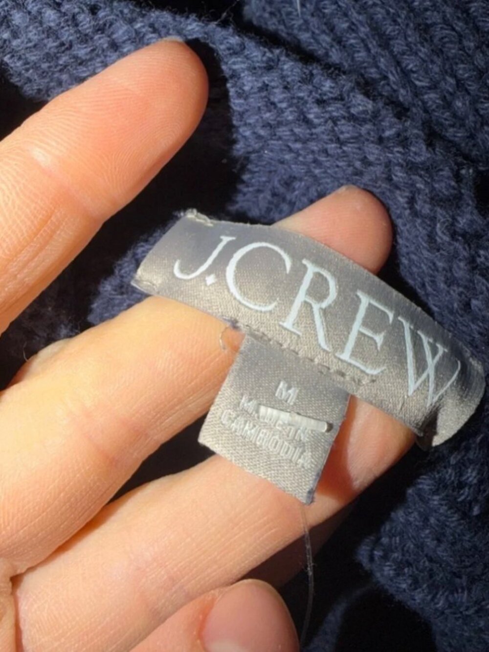 J crew 2025 Rollneck™ sweater navy blue - Picture 4 of 5